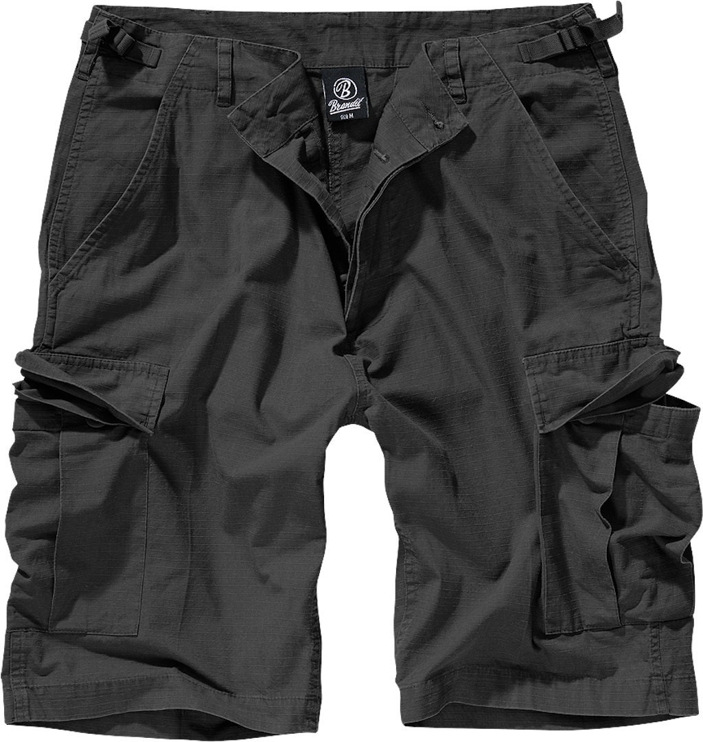 Brandit BDU Ripstop Shorts, schwarz, Größe 3XL für Männer