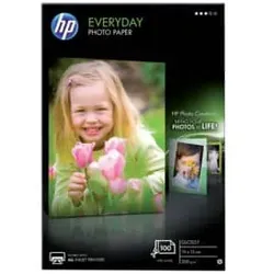 HP Inkjetpapier 100BL glossy CR757A 10x15cm 200g