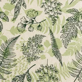 Home fashion Recyclingservietten „Shapes of Nature“, 33x33 cm, 2-lagig, Home Fashion®, 20 Stück