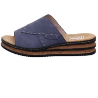 RIEKER Pantolette blau 42