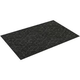 Wash+Dry DUNE Leaves Dark Grey 45 x 75 cm Grau