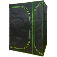 Kingpower Grow Box Grow Zelt für Pflanzen Gewächshaus Garten Anzucht Gemüse Kräuter Schrank Indoor 160 x 120 x 205 cm Blumen klein Tomaten Hydro Green