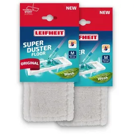 Leifheit Wischbezug SUPERDUSTER Floor M Weiß 2 St.