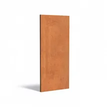 Adezz Sichtschutzpaneel 80 x 180 cm Braun Stahl