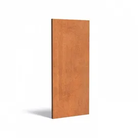 Adezz Sichtschutzpaneel 80 x 180 cm Braun Stahl