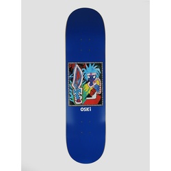 Polar Skate Oskar Rozenberg Tribal Chief 8" Skateboard Deck blue Gr. Uni