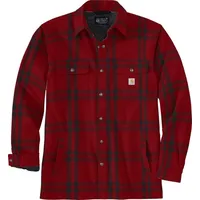 CARHARTT Roane Hooded Shirt Jac 106354 - crabapple L