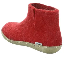 Glerups Hüttenschuhe Rot 43