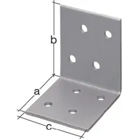 GAH Alberts Winkelverbinder 40 x 40 x 40 mm