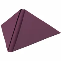 DUNI GMBH Duni lin Servietten Pflaume 40x40 cm, 45