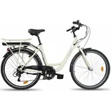 Llobe City E-Bike 26 Zoll RH 125 cm beige