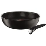 Tefal l6501902 Ingenio Expertise Pfanne Wok 2-teilig Aluminium schwarz 36,5 x 30,5 x 9 cm (diameter:28 cm)