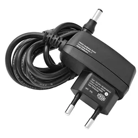 Wedo 50555 Netzgerät 6 Volt / 200 mA, für Waage 485154, schwarz