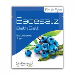 Camillen 60 Badesalz Blaubeere & Alge 40g