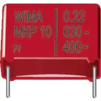 WIMA MKP1G041506G00KSSD Kondensator Rot Fixed capacitor AC