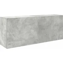 vidaXL Bad-Wandschrank 100 x 25 x 40 cm Grau