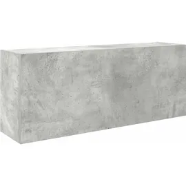 vidaXL Bad-Wandschrank 100 x 25 x 40 cm Grau