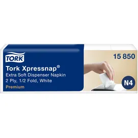 TORK 15850 Xpressnap Extra Soft Spenderserviette N4 / 8x1000 Stück