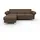 sit&more Ecksofa SIT & MORE "Vincenzo L-Form", braun, B:252cm H:84cm T:165cm, Sofas, Ecksofa, inklusive Kopfteilverstellung, wahlweise mit Bettfunktion, Bettkasten