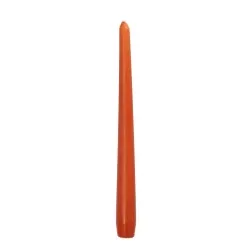 Papstar Leuchterkerzen, Ø 2,2 cm 89145 , 1 Packung = 50 Kerzen, Farbe: rost