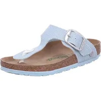 Birkenstock Pantolette, grün(vegancanvassurfgreen (11718)), Gr. 39 - 39