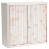 PAPERFLOW easyOffice Colour Rollladenschrank 61524 2 Fachböden 110,0 x 41,5 x 104,0 cm