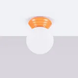 Sollux Lighting Zori 1x8 W orange Glas/Keramik