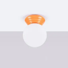 Sollux Lighting Zori 1x8 W orange Glas/Keramik