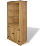 BaraSh Buffetschrank Mexiko-Stil Kiefernholz 80x40x170 cm Küchenbuffet Buffetschrank Mexico möbel