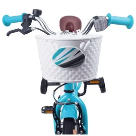 vidaXL Kinderfahrrad 14 Zoll blau/türkis