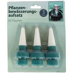 BURI Pflanzenbewässerungsaufsatz 3er-Set Blumentopf Wasserspender Bewässerungssystem