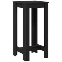 VidaXL Bartisch Schwarz Eiche Holzwerkstoff 51x50x103,5 cm