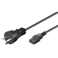 MicroConnect Stromkabel - DK 2-5A (S) zu IEC 60320
