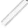 TSI Lineal 46040 40 cm Kunststoff mit Tuschefacette transparent