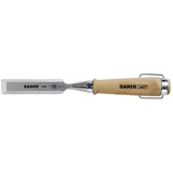 BAHCO Stechbeitel Holzgriff, vernickelter Stahlring, 14 x 140 mm (425-14)