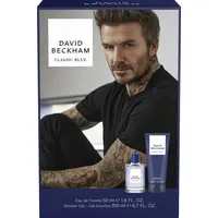 David Beckham Classic Blue Eau de Toilette 50 ml + Shower Gel 200 ml Geschenkset