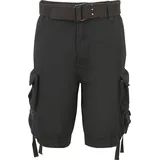 Brandit Textil Savage Vintage Shorts Schwarz-Grau 5XL