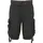 Brandit Textil Savage Vintage Shorts Schwarz-Grau 5XL