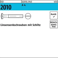 Hörger & Geßler ISO 2010 Linsensenkkopfschraube M4x16 Edelstahl A4
