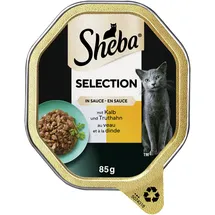 Sheba Selection in Sauce mit Kalb und Truthahn 44 x 85 g