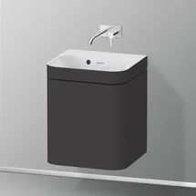 Duravit Happy D.2 Waschtisch mit Unterschrank, 1 Tür, HP4633N80800000, c-bonded