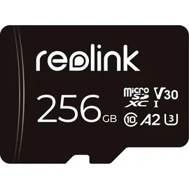 Reolink MicroSDXC Speicherkarte, Klasse 10 U3 TF Speicherkarte, kompatibel mit Reolink Überwachungskamera,