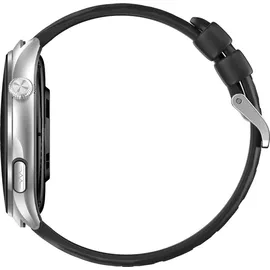 knauermann PRO 4 Rund 47 mm Aluminiumgehäuse Silber Silikonarmband Silber inkl. verschiedene Armbänder