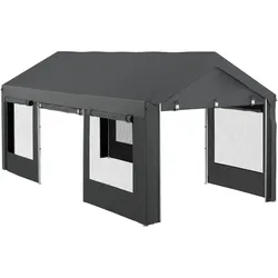 Outsunny Carport Stahl, PE