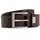 Boss Herrengürtel Leder Dunkelbraun 105