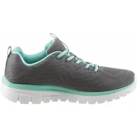 SKECHERS Graceful - Get Connected Charcoal / Green 38