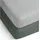 ASPERO Spannbettlaken Bambus 90-100 x 200 cm grau 2 St.