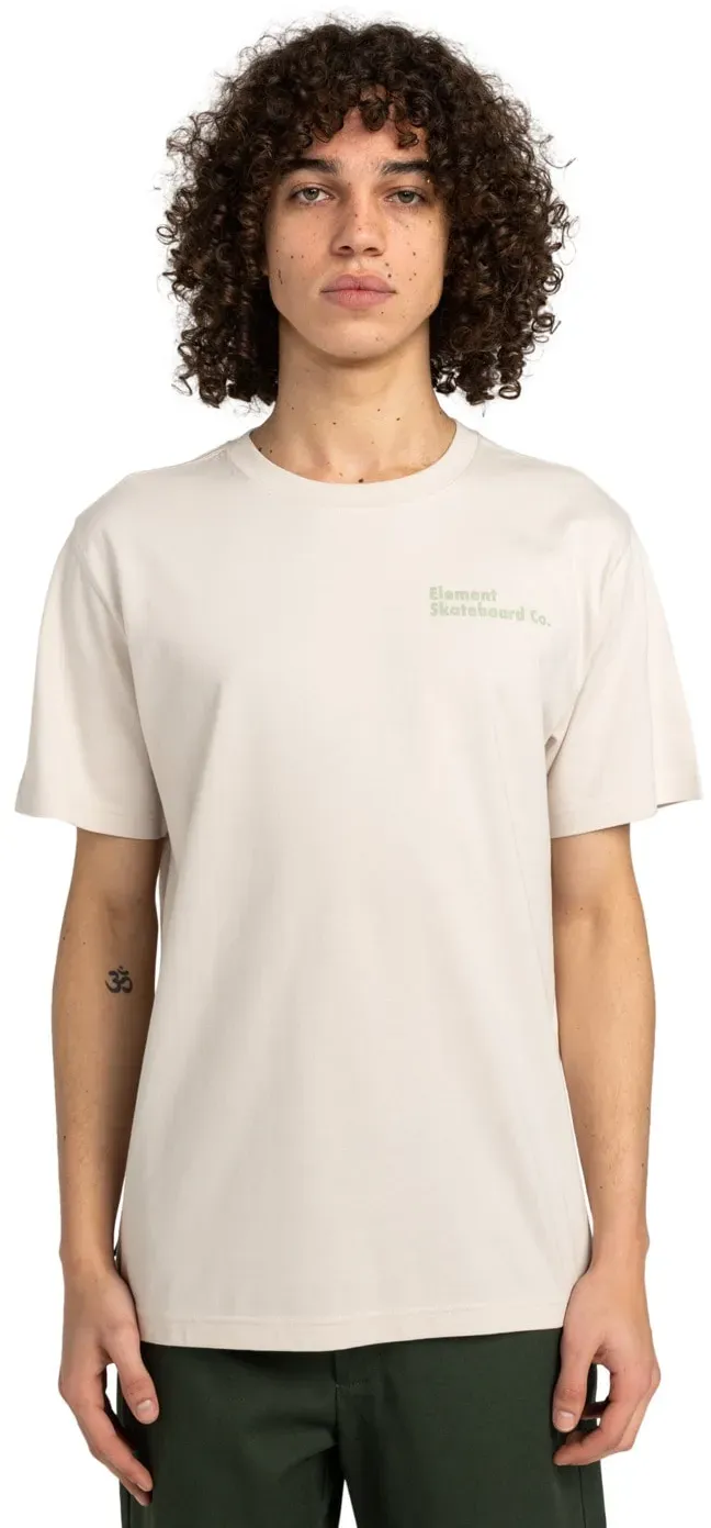 T-Shirt ELEMENT "Supplier", Damen, Gr. XS, oat milk, 100% Baumwolle, Shirts T-Shirt