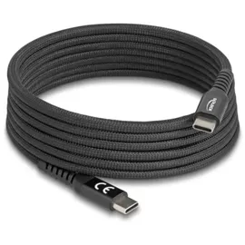 DeLock USB-C auf USB-C 2 m Schwarz