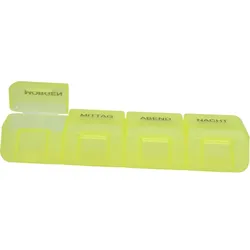 TABLETTENDOSE 1 Tag 4-Fächer groß 1 St.